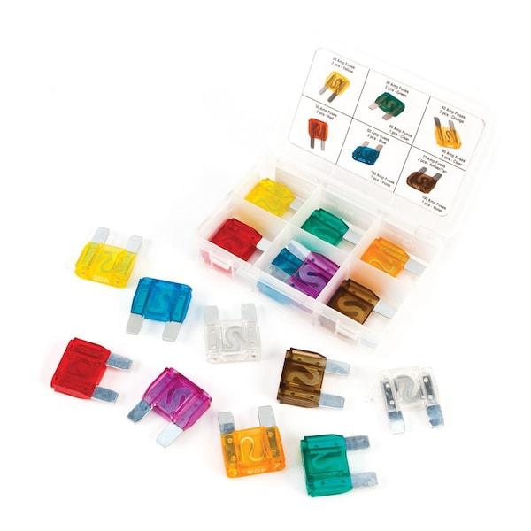 Performance Tool 16 pc Maxi Fuse Assortment, 20A-100A Fuses W5374 - main