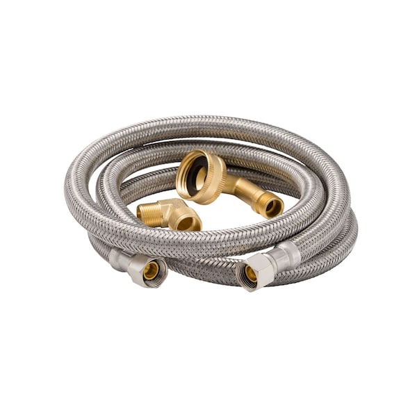 Proline Series Dishwasher Connector, Ss 3/8Od x 3/8Od x 48 PK6 496-201 - main