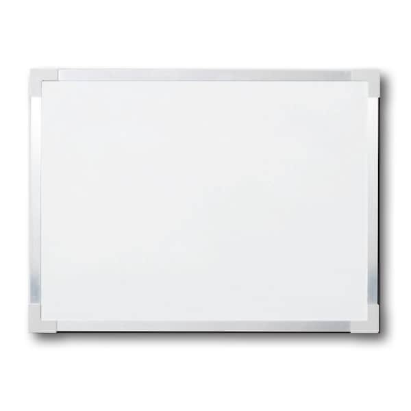 Crestline Products 18 x 24 Aluminum Framed White Dry Erase Board 17621 - main