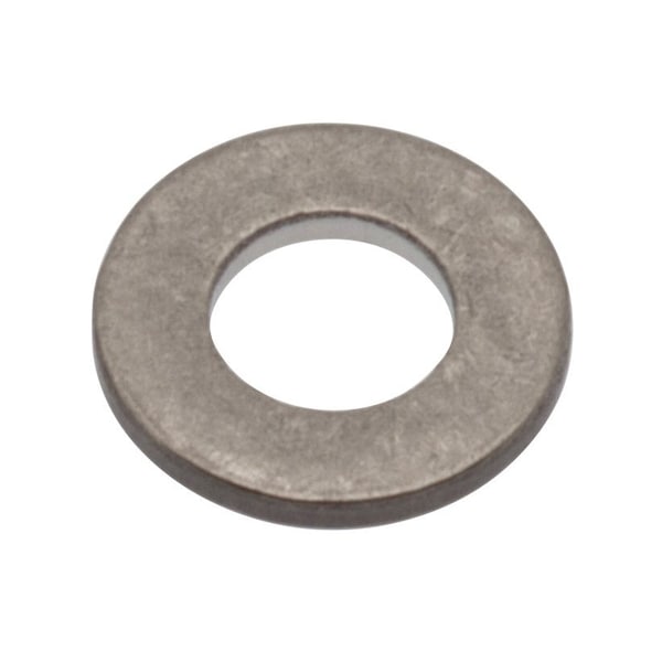Zoro Select Flat Washer, For Screw Size #4 , Stainless Steel Plain Finish, 25 PK WASB#4N316 - main