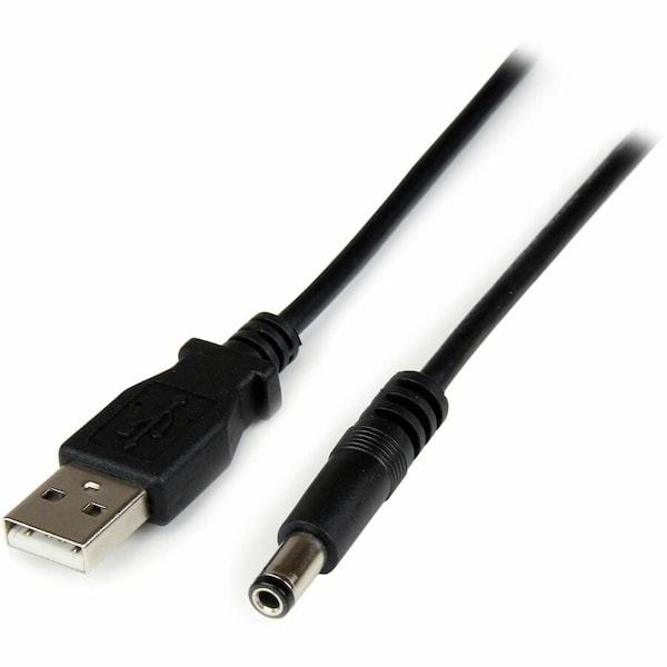 Startech.Com 1m USB to Type N Barrel 5V DC Power Cable - USB A to 5.5mm DC USB2TYPEN1M - main