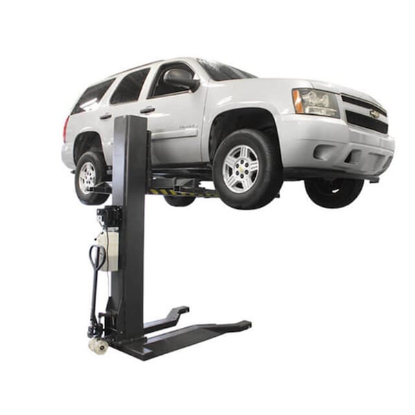 Atlas Automotive Equipment Atlas Equipment Psp-6000 6,000 Lb. Capacity Portable Single Post Lift XH-PSP-6000-FPD - main
