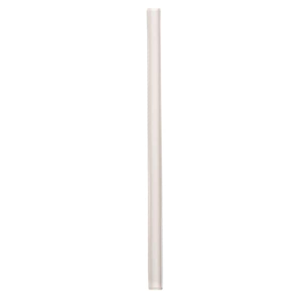 Apollo Tile Light Gray 0.6 in x 12 in Glass Glossy Pencil Liner Tile Trim 0.5 sqft/case, 10PK T88085-15A - main