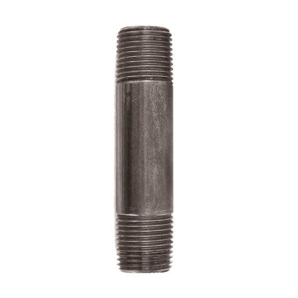 Ace Trading - Nipple 1/2 in. MIP each X 1/2 in. D MIP Black Steel 3-1/2 in. L Nipple 300UP12X312 - main