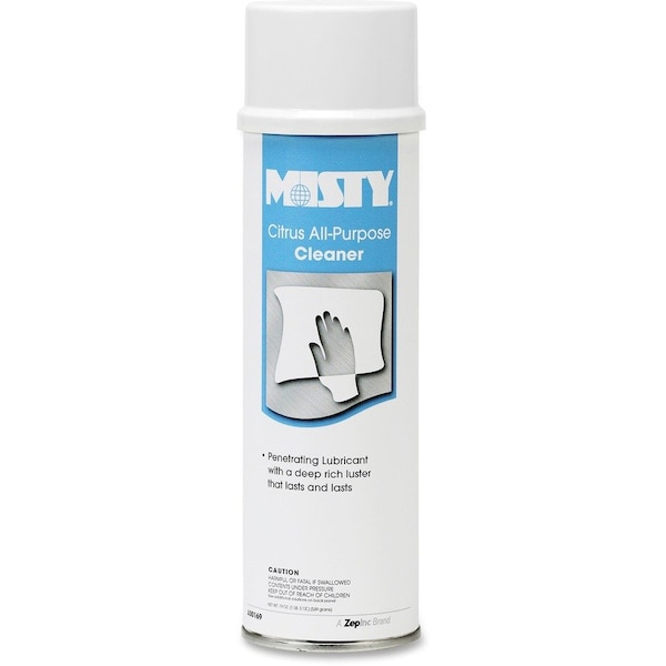 Misty All Purpose Cleaner, 19 oz, Aerosol Can, Citrus, 12 PK 1001583 - main