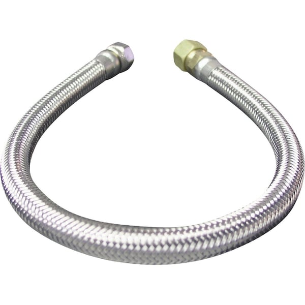 Do It Best 3/8'' F X 3/8'' OD X 20'' L. Braided Stainless Steel Faucet Supply Line 496-073DIB - main