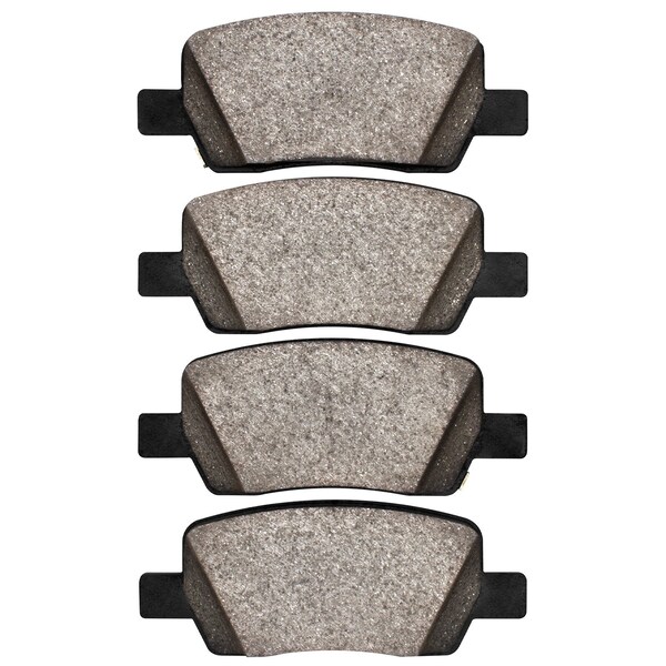 Dynamic Friction Co DFC 5000 Advanced Brake Pads - Ceramic 1551-2381-00 - main