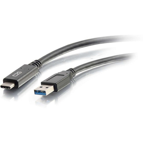 C2G C2G 6ft USB 3.0 Type C to USB A - USB Cable Black M/M CG28832 - main