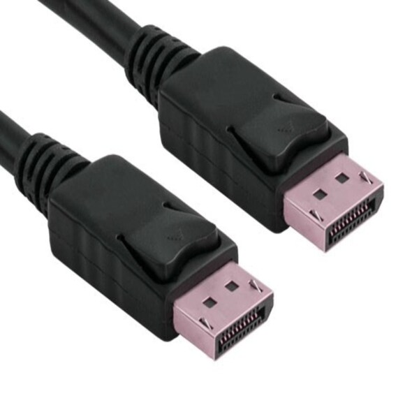 Sanoxy 15ft Gold Plated Premium DisplayPort to DisplayPort Male to Male Cable W/ Latches 28AWG SNX-CBL-LDR-DP101-1115 - main