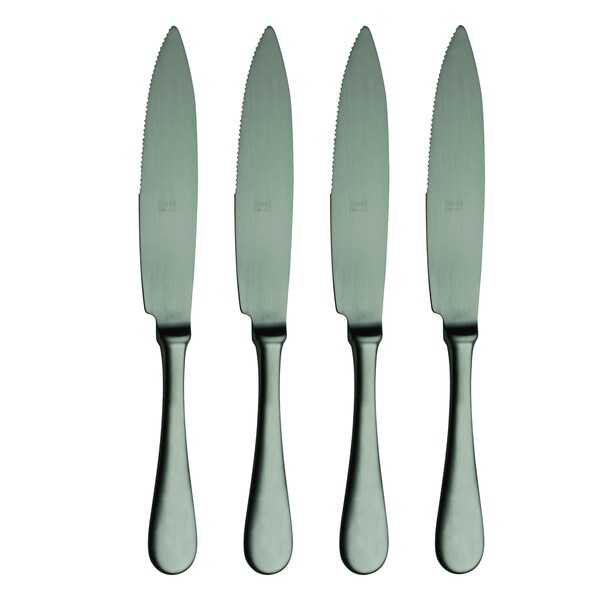 Mepra Steak Knife Set - 4 Pcs. - Ice Black Gold 10002244ION - main