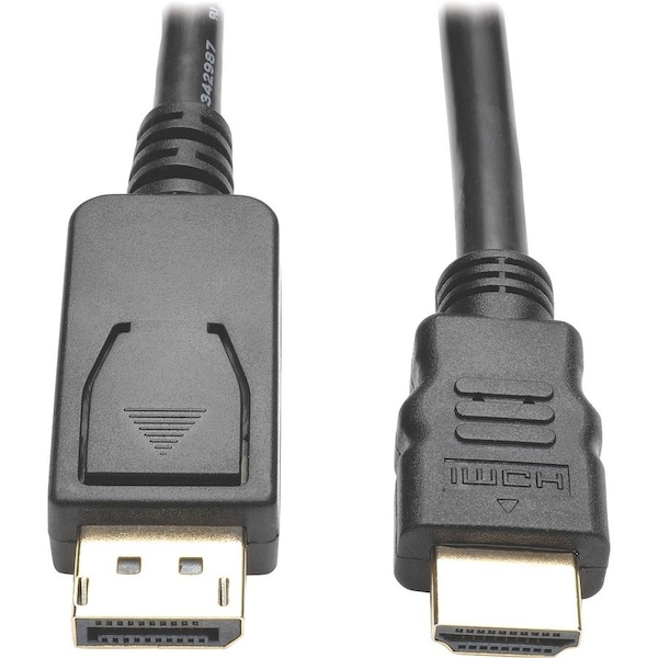 Tripp Lite 6FT DISPLAYPORT TO HD ADAPTER ACTIVE CONVERTER DP W/ LATCHES TO HDMI DPORT 1.2 4 P582-006-V2-ACT - main
