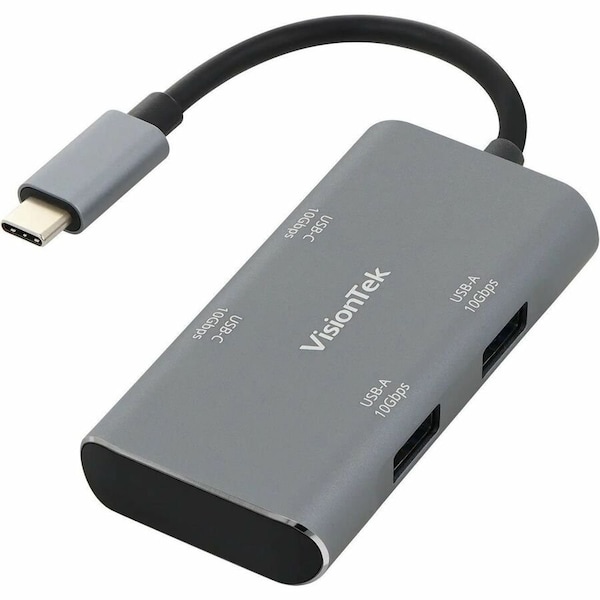 Visiontek USB-C HUB (2X USB-A 10GBPS 2X USB-C 10GBPS) 901539 - main