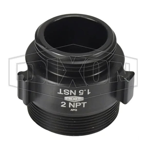 Dixon Style N36 Double Male Rocker Lug Adapter, 1-1/2 x 2 in, Male NST NH x MNPT N36-15F20T - main