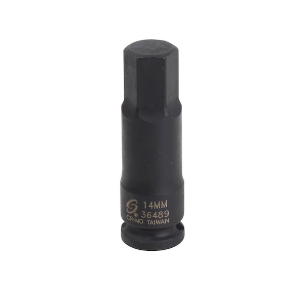 Sunex 3/8 in Drive 14Mm Hex Impact Socket 36489 - main