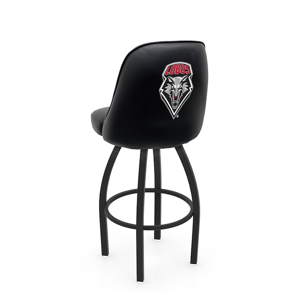 Holland Bar Stool Co Logo Grizzly New Mexico 30 in. Swivel Bar Stool with Black Wrinkle Finish L048 - main
