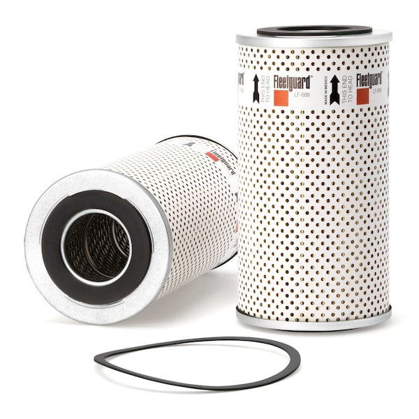 Fleetguard Oil Filter, 9.3125 in L, Cartridge LF688 - main
