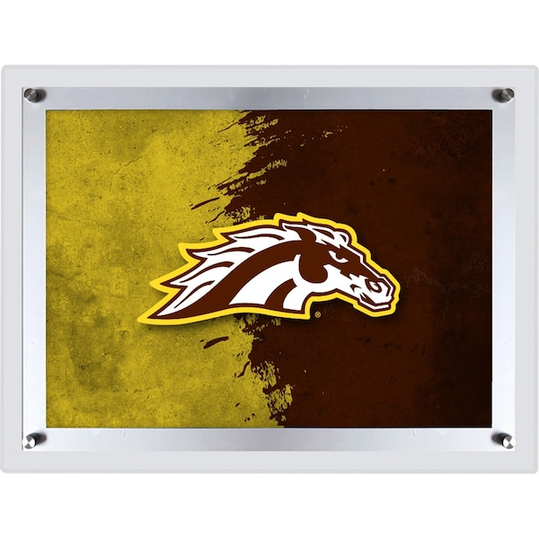 Holland Bar Stool Co Western Michigan University 19.25in x 14.5in Backlit LED Sign by Company LBLedA - main