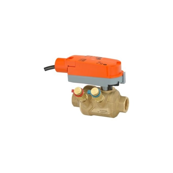 Belimo ZoneTight 0.75in 2 Way 9 GPM w/ Z2075QPT-G+CQBUP-3 - main