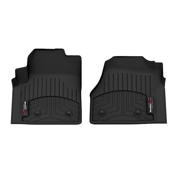 Weathertech Black, Front FloorLiner for Vinyl Floors 4416471V - main