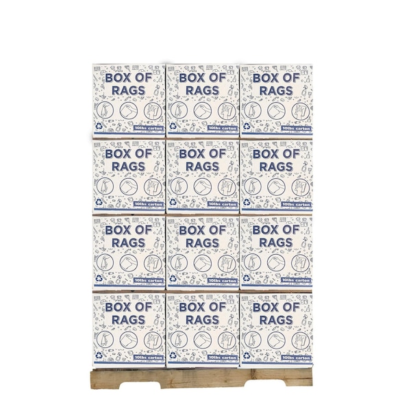 Supremeplus New Color Terry Towel Cleaning Rags, 720 lbs. Pallet, 72 x 10 lbs. Boxes, 72PK SP-1902 - main