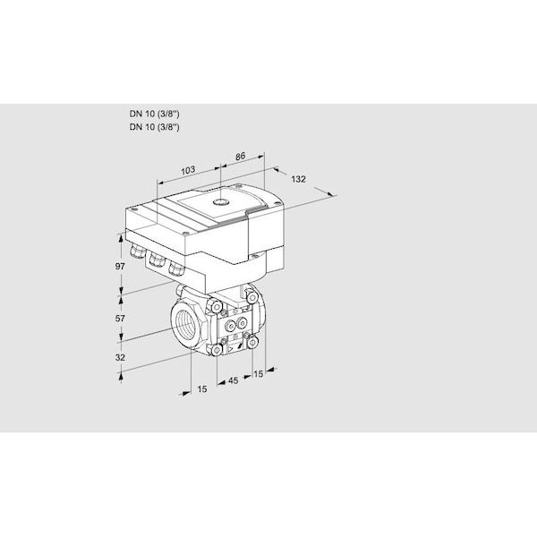 Honeywell Kromschroder IFC110/10R05-08PPPP/40A2AR10-I KS88301933 - main