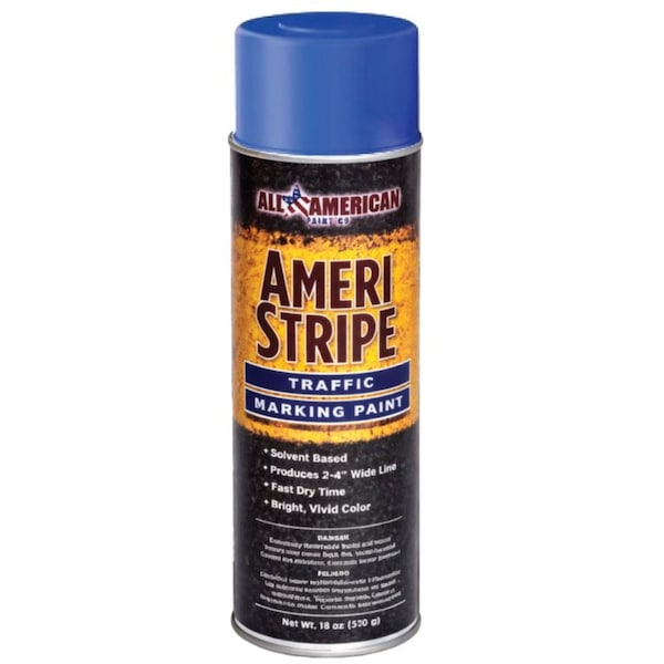 All American Paint Co Handicap Blue Parking Lot/Traffic Aerosol Paint, 12PK 3070 - main