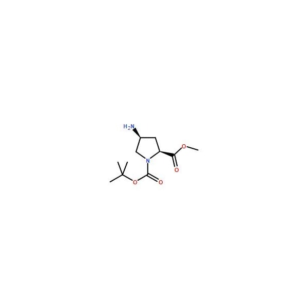 Ak Scientific N-Boc-cis-4-amino-L-proline methyl ester (5g), CAS 121148-01-4 X9473-5g - main