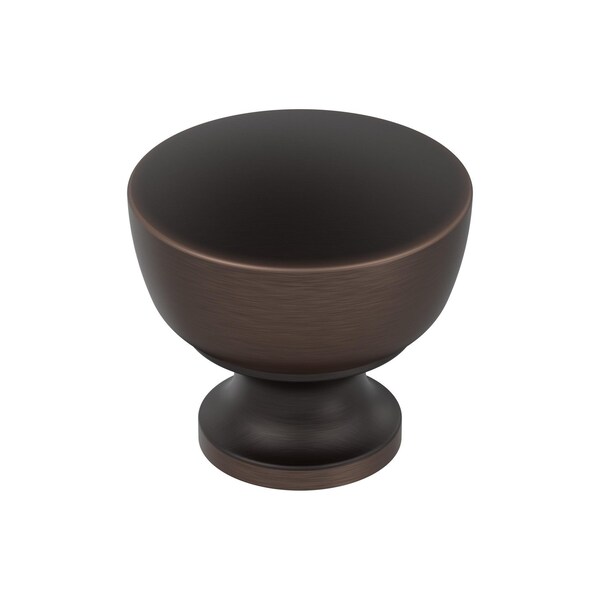 Amerock Chalice 1-1/4 inch (32mm) Diameter Oil-Rubbed Bronze Cabinet Knob, 10PK 10VMP37022ORB - main