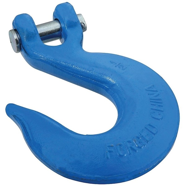 National Hardware 3242BC Series N177-287 Clevis Slip Hook, 9200 lb Working Load Limit, 1/2 in, Steel, Blue N177-287 - main