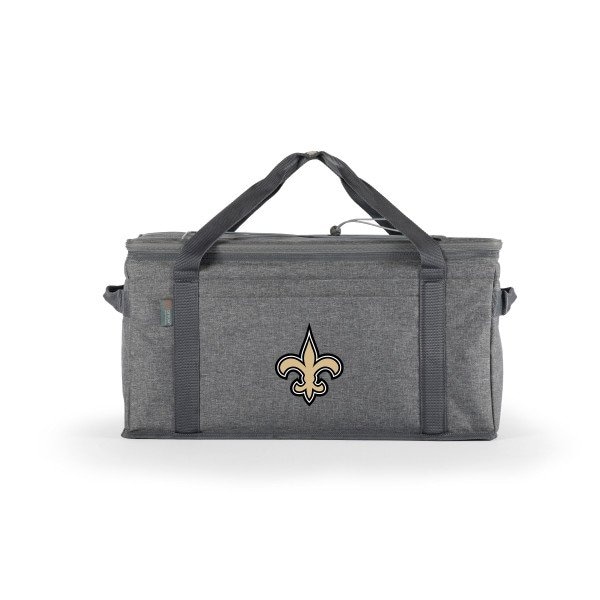 Picnic Time Family Of Brands NFL New Orleans Saints - 64 Can Collapsible Cooler 716-00-105-204-2 - main