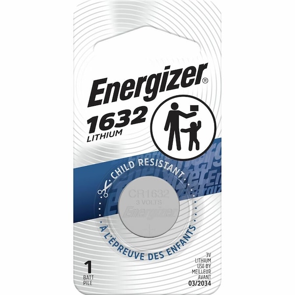 Energizer Coin Cell, 1632, 3V ECR1632BP - main