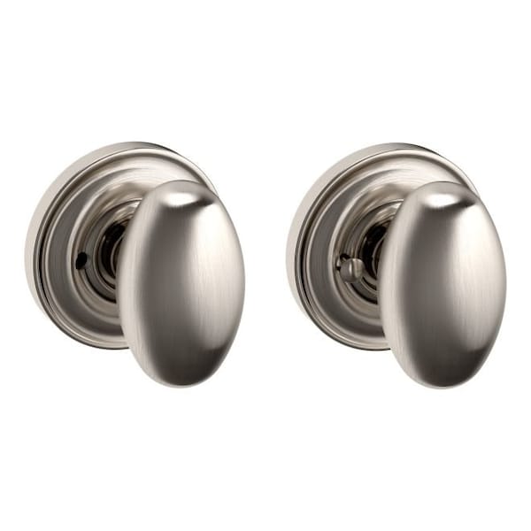 Baldwin Baldwin Preconfigured 5025 Knob with 5148 Rose Privacy Lock with 2-3/8in Backset and Full Lip 5025056PRIV - main