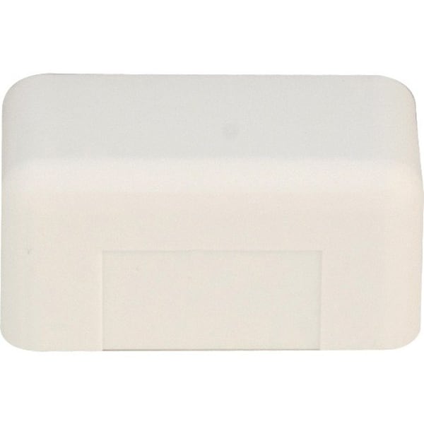 Cable Wholesale End Cap Raceway, 31R2 Series, Ivory 31R2-005IV - main
