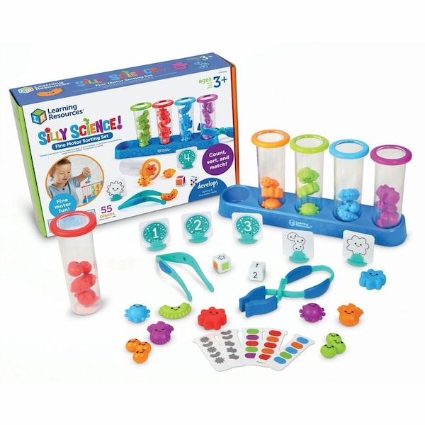 Learning Resources Silly Science Fine Motor Sorting Set LER5542 - main