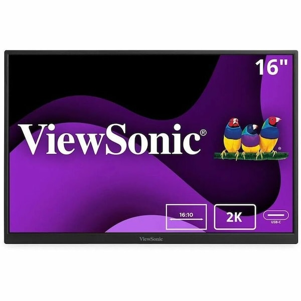 Viewsonic 16 PORTABLE WQXGA IPS MONITOR VG16562K - main