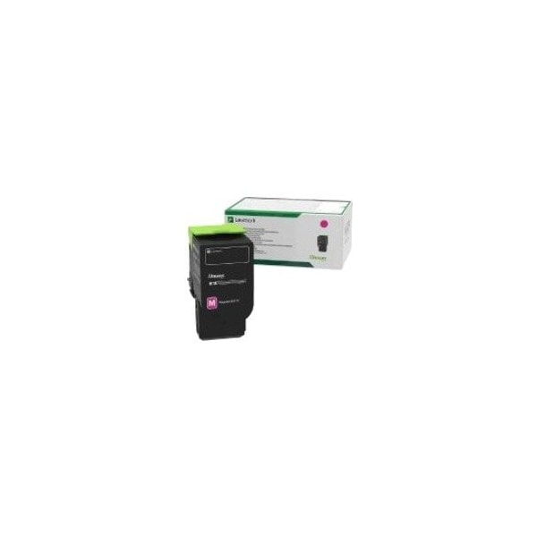 Lexmark MAGENTA TONER CARTRIDGE FOR USE IN CS521, CS/CX62X ESTIMATED YIEL 78C0U30 - main