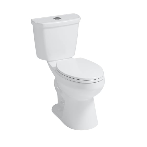 Craft And Main Elongated Toilet, Easley Flush Guard, 2Pcs TL-5800AFHD-EW - main