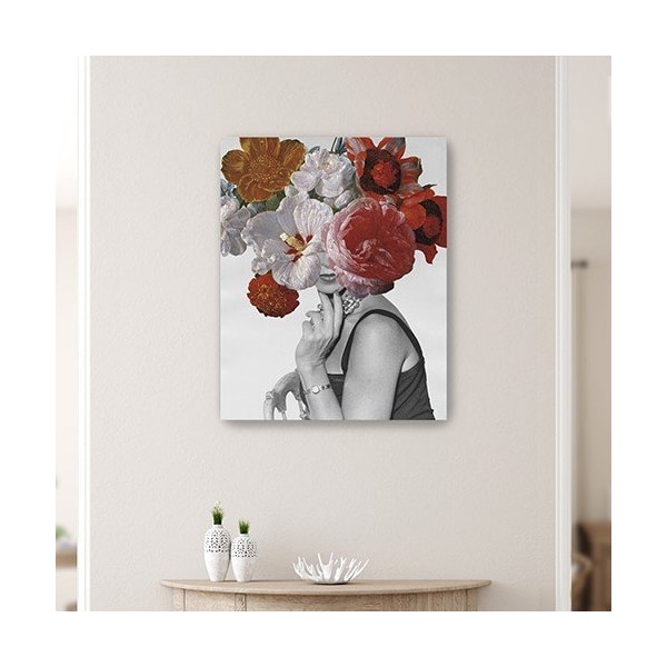 Homeroots Modern And Glamorous Garden Party Unframed Print Wall Art 399040 - main