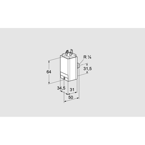 Honeywell Kromschroder SW, PRESS, GAS, DG 360C8D 5S KS84448751 - main