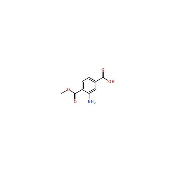 Ak Scientific 3-Amino-4-(methoxycarbonyl)benzoic acid (25g), CAS 60728-41-8 9077AB-25g - main