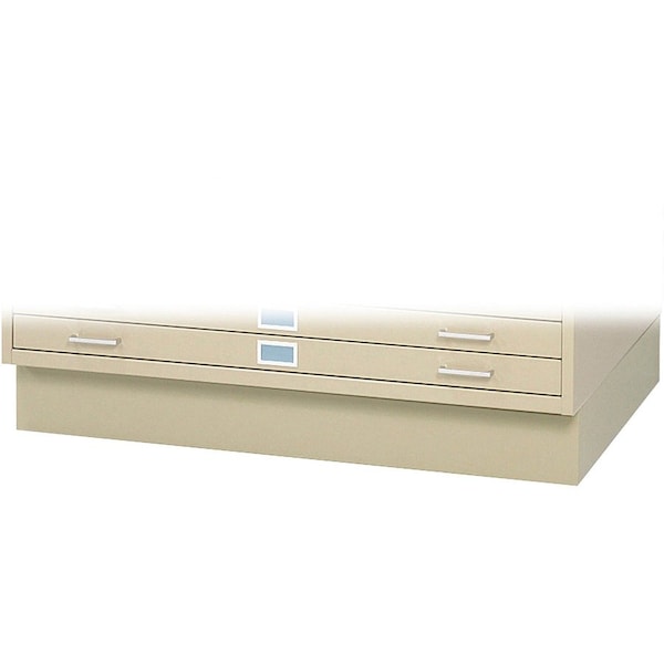 Safco Flat File Cabinet BaseTropic Sand, Closed 4999TSR - main