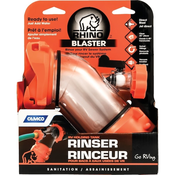 Camco Rhino Blaster RV Sewer Hose Rinser 39080 - main
