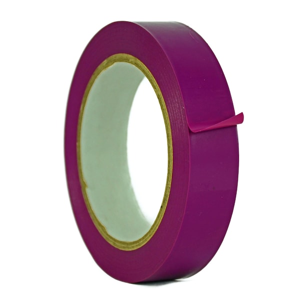 Wod Tape PVC, Purple, 1 inch (24mm) W., 6 mil Thickness, 48 PK WOD VTC606-01000-48-60-PUR - main