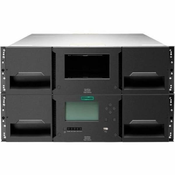 Aruba HPE StoreEver MSL3040 Scalable Library Base Module - 40 x Slot - Encryption - 3URack-mountable Q6Q62C - main