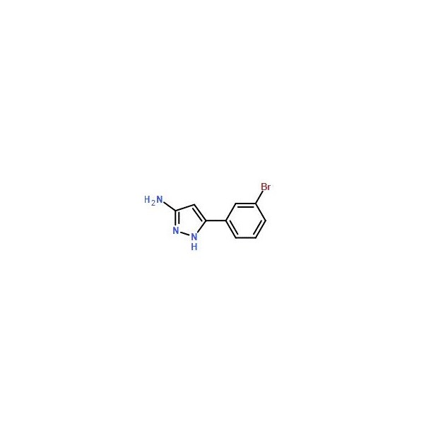 Ak Scientific 5-(3-Bromophenyl)-1H-pyrazol-3-amine (1g), CAS 149246-81-1 V3416-1g - main