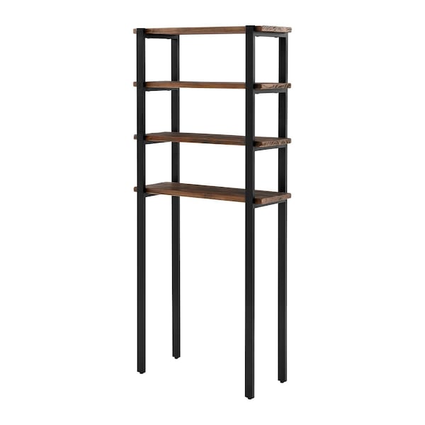 Alaterre Furniture Pomona 64" Over the Toilet 4-Shelf Bath Storage AMBA7120 - main