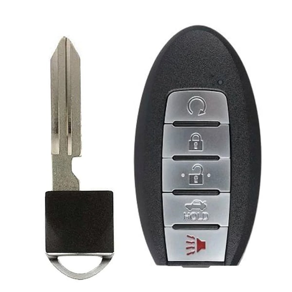 Aks Keys 2019 - 2022 Nissan Maxima Smart Key w/ Starter & Trunk 5 Buttons Fob FCC# KR5TXN7 RC-NISSAN-62C - main