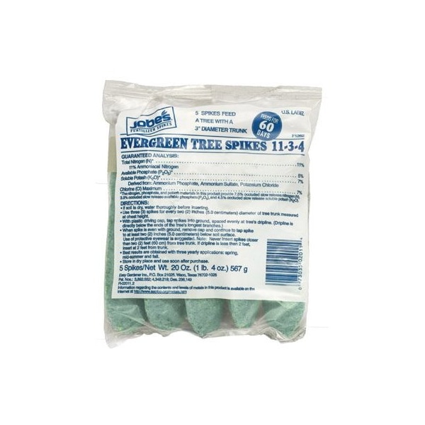 Jobes BULK EVERGREEN STAKES, 5PK 02011 - main
