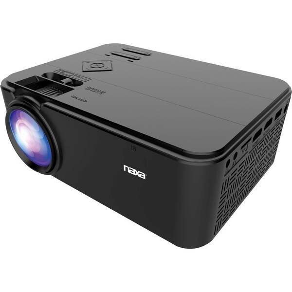 Naxa NVP-1000 LCD Projector - 16:10 - Black NVP1000 - main