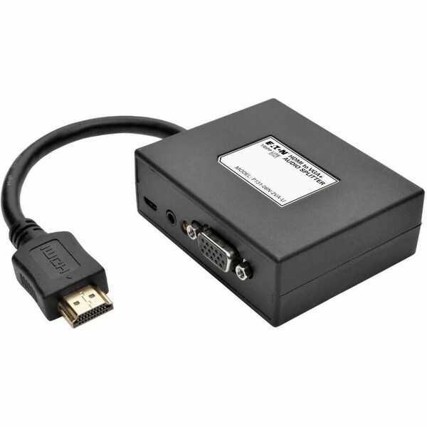 Tripp Lite 2-PORT HDMI TO VGA SPLITTER AUDIO/VIDEO ADAPTER 1920X1440 1080P P131-06N-2VA-U - main